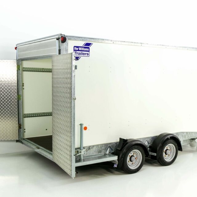 Ifor Williams Kofferanhänger BV 126G 173x360cm H:183cm 3,5t-Klappenkombi