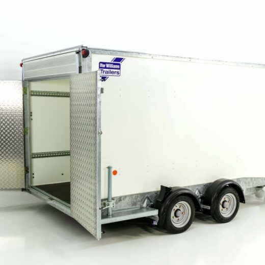 Ifor Williams Kofferanhänger BV 126G 173x360cm H:183cm 3,5t-Klappenkombi