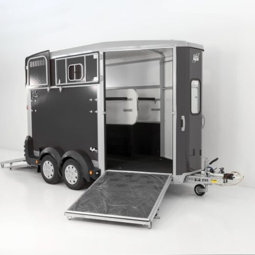 Ifor Williams Pferdeanhänger HB511-anthrazit-Frontausstieg
