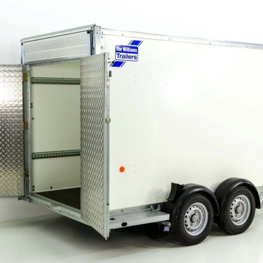 Ifor Williams Kofferanhänger BV 125 147x360cm H:183cm 2,7t Klappenkombi