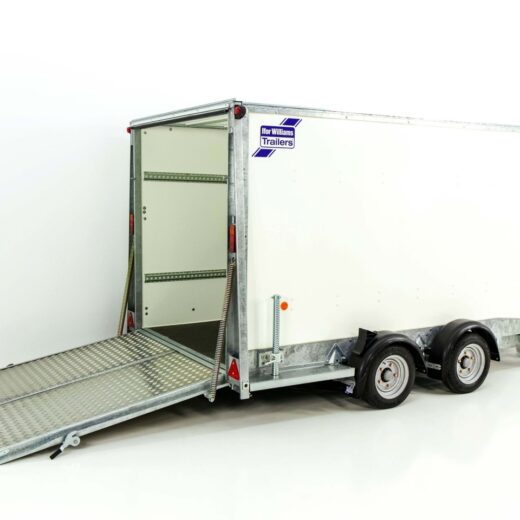 Ifor Williams Kofferanhänger BV 106G 173x300cm H:214cm 3,5t, Klappenkombi