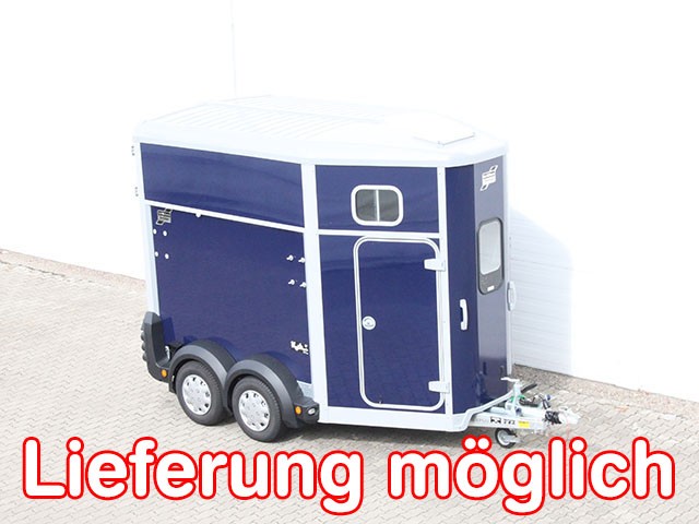 Ifor Williams Pferdeanhänger HB506-Sattelkammer-blau