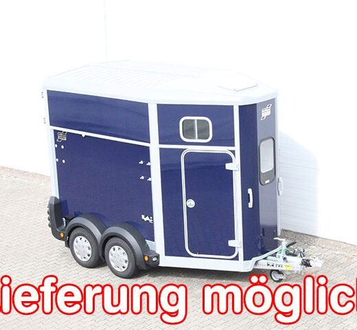 Ifor Williams Pferdeanhänger HB506-Sattelkammer-blau