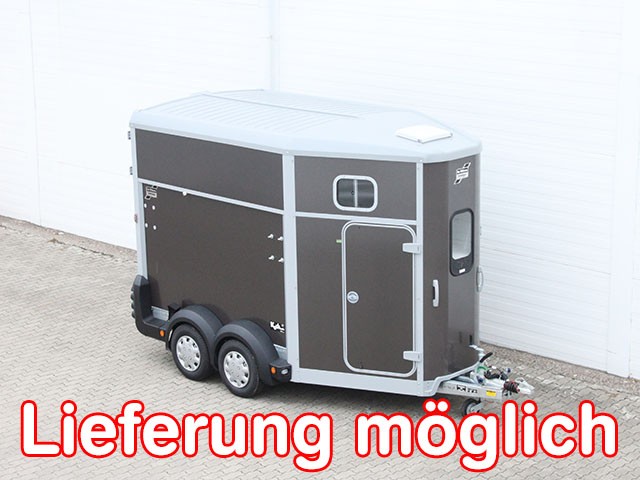 Ifor Williams Pferdeanhänger HB511-Sattelkammer-anthrazit