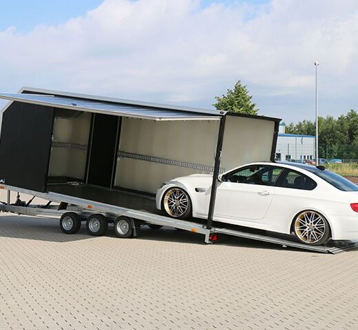 Vezeko Autotrailer Cargo Race Master 230x550cm Höhe:210cm 3,5t-E-Winde