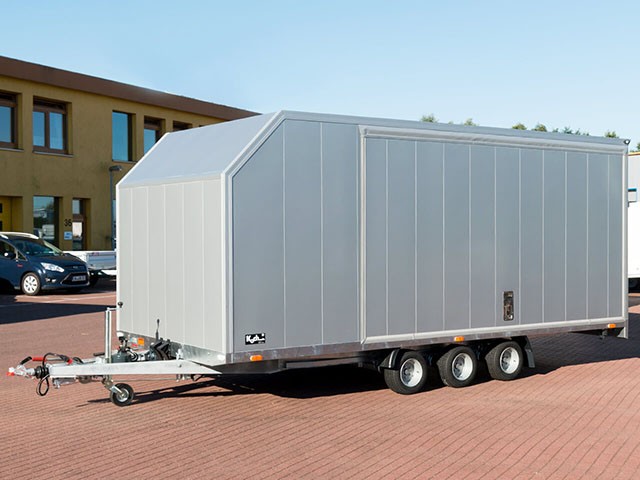 Vezeko Autotrailer Cargo Race Master 230x550cm H210cm 3,5t-E-Winde-silber