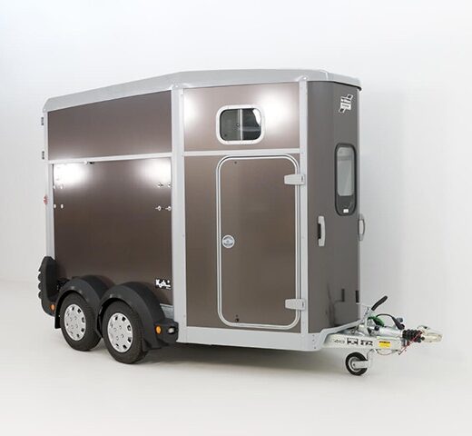 Ifor Williams Pferdeanhänger HB506-Sattelkammer-anthrazit