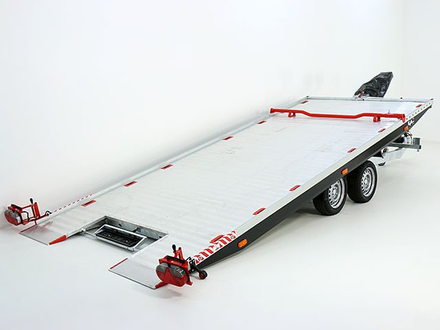 Vezeko Autotrailer Race Master Profi Alu 209x550cm 3,5t-E-Winde
