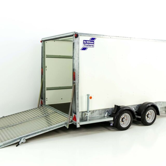 Ifor Williams Kofferanhänger BV 106G 173x300x183cm 3,5t, Klappenkombi