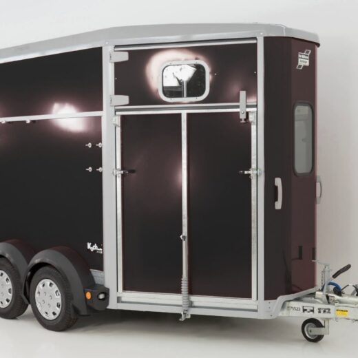 Ifor Williams Pferdeanhänger HB511-schwarz-Frontausstieg
