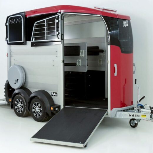 Ifor Williams Pferdeanhänger HBX 511-Frontausstieg -rot
