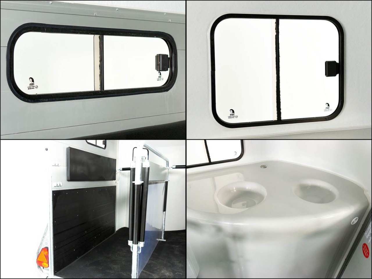 Cheval Liberte Pferdeanhänger GOLD 3, Premium Pullman 2, Sattelkammer, schwarz – Bild 10