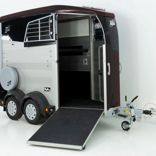 Ifor Williams Pferdeanhänger HBX 403-Frontausstieg -schwarz