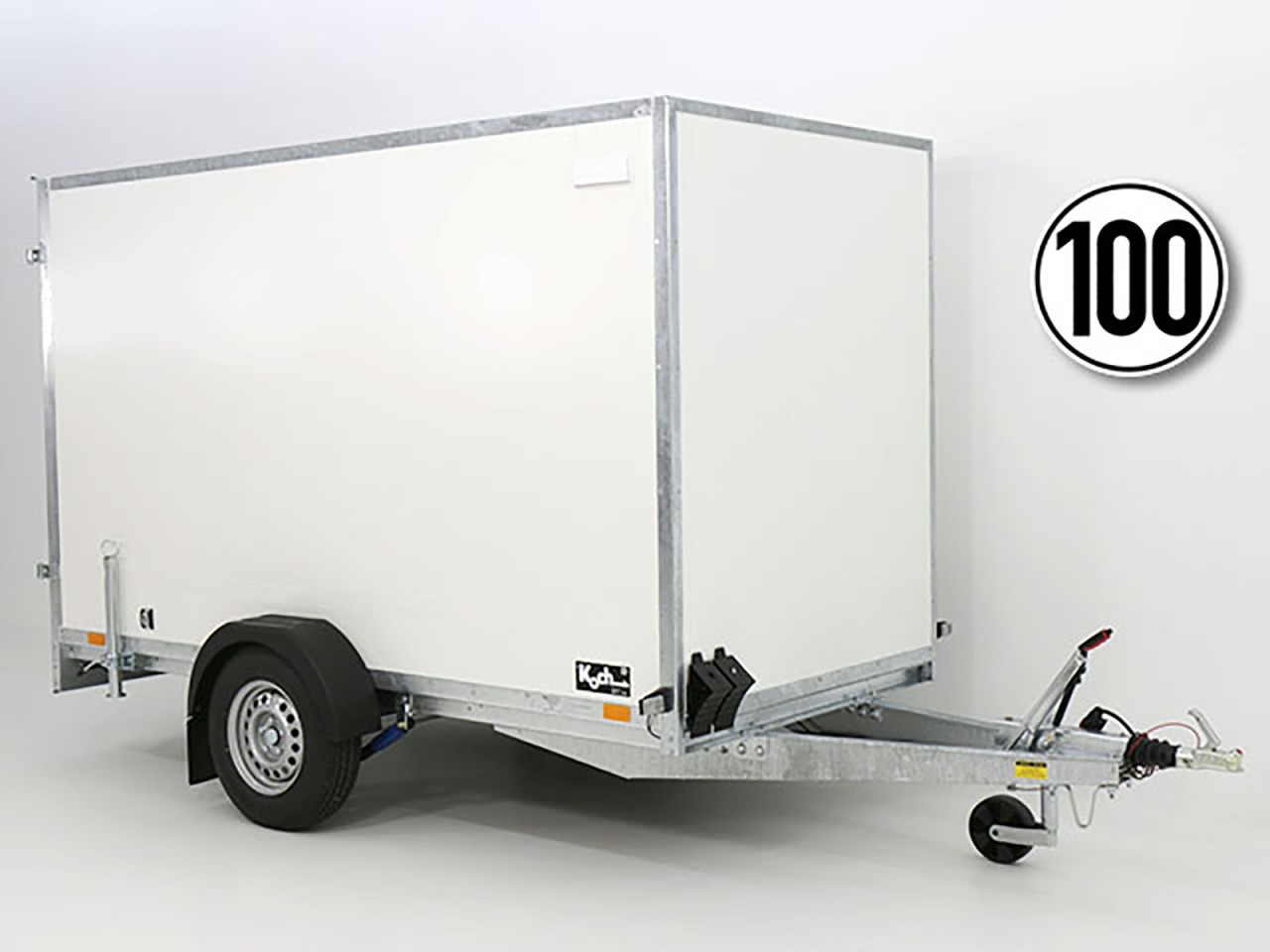 Blyss Kofferanhänger 150x305cm Höhe:180cm 1,3t, SW – Bild 2