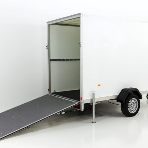 Unsinn Kofferanhänger UKU 157x305cm Höhe:194cm 1,4t, Rampe