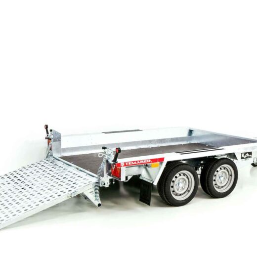 Temared Baumaschinenanhänger Builder 153x260cm 2,7t-Rampe