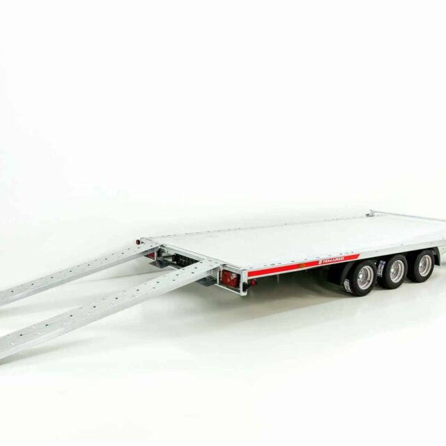 Temared Autotrailer CARLU 5121-S Aluboden 210x510cm 3,5t Tridem