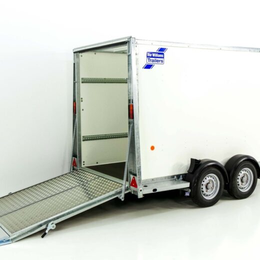 Ifor Williams Kofferanhänger BV 105 147x300cm H:214cm 2,7t, Klappenkombi