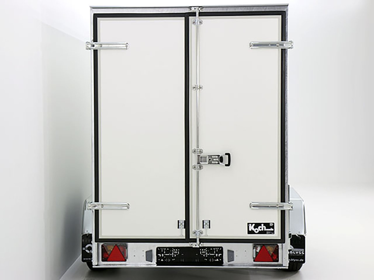 Blyss Kofferanhänger 150x305cm Höhe:180cm 2,7t, SW – Bild 4