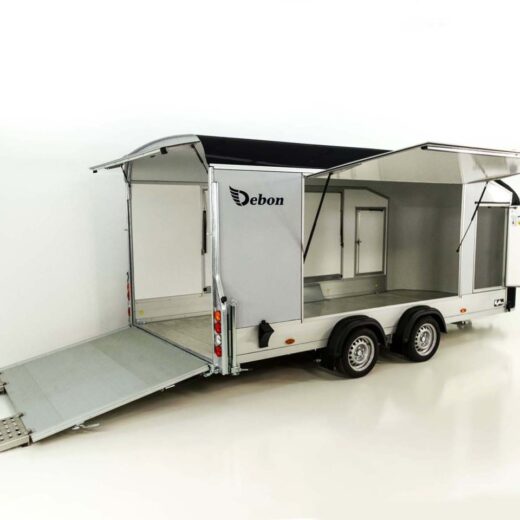 Debon Kofferanhänger Roadster C1000 200x500x200cm 3,5t schwarz