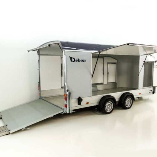 Debon Kofferanhänger Roadster C1000 200x500x200cm 3,5t grau