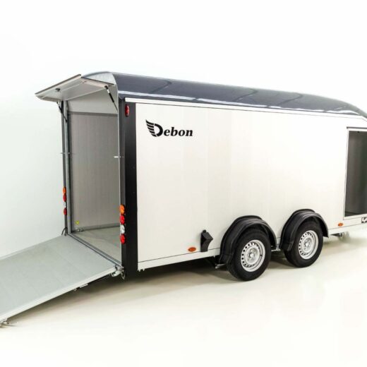 Debon Kofferanhänger Roadster Alu C900 202x495x200cm 3,5t grau