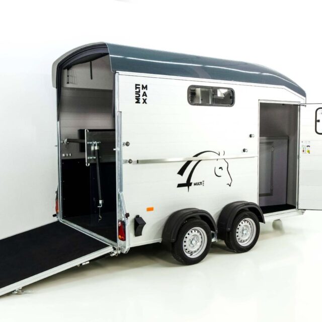Cheval Liberte Pferdeanhänger Multi Max 2, grau