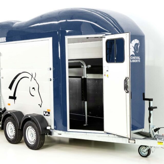 Cheval Liberte Pferdeanhänger GOLD Origins, blau