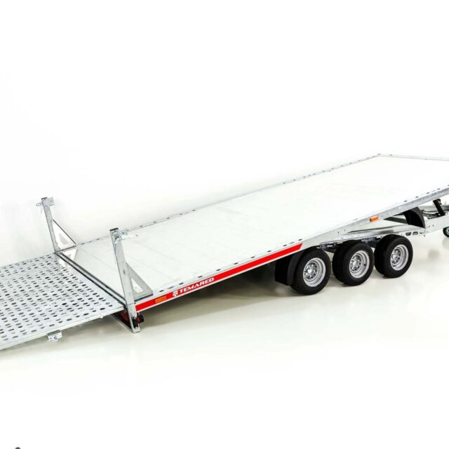 Temarad Universal Anhänger 210x507cm 3,5t-Tridem-Ladefläche kippbar