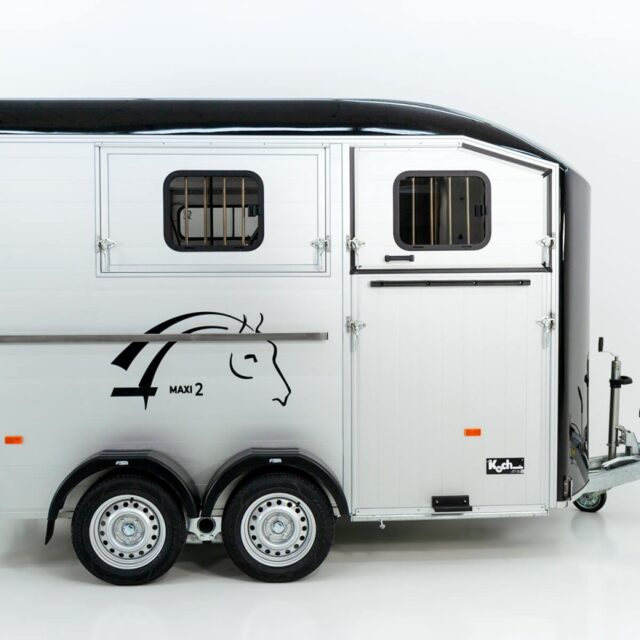 Cheval Liberte Pferdeanhänger MAXI 2, schwarz