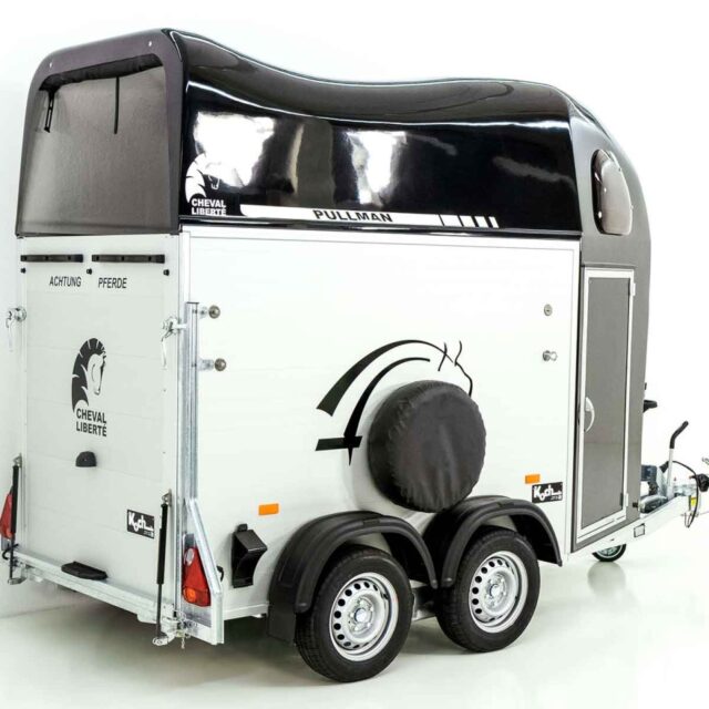 Cheval Liberte Pferdeanhänger GOLD One 1,5er, Pullman-Fahrwerk, schwarz