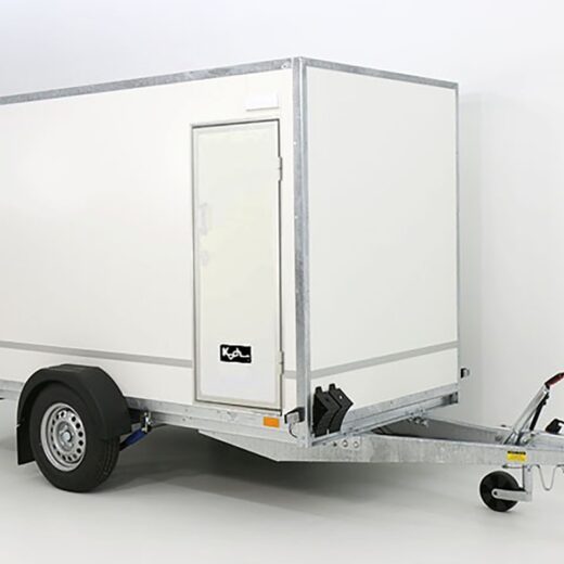 Blyss Kofferanhänger 146x304cm Höhe:180cm 1,3t-Rampe-Tür