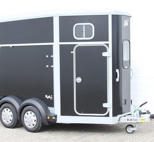 Ifor Williams Pferdeanhänger HB506-Sattelkammer-schwarz